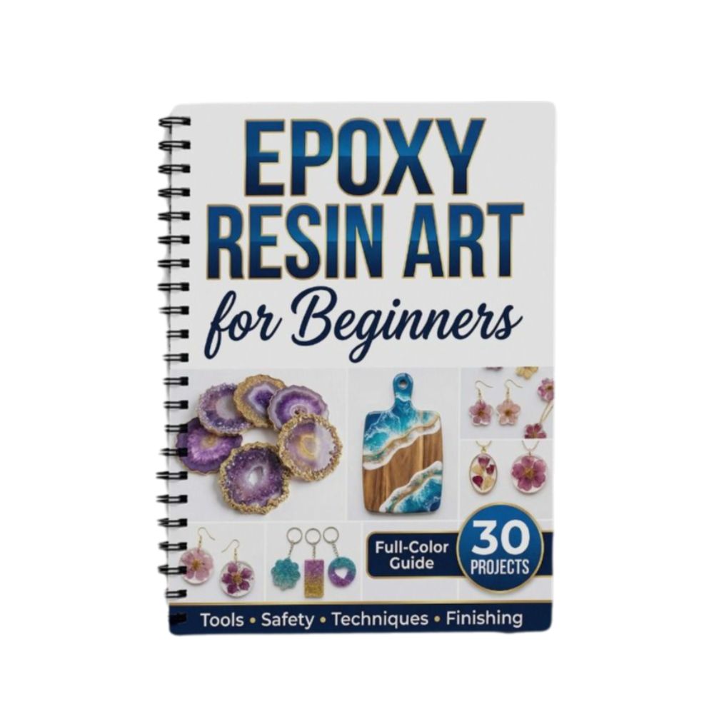 Resin Art Book - Step-by-Step Epoxy Resin Art Handbook 30