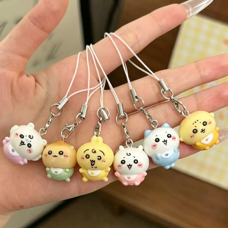 Resin Art Keychain - Kawaii Tiny Resin Pendant Cute Baby