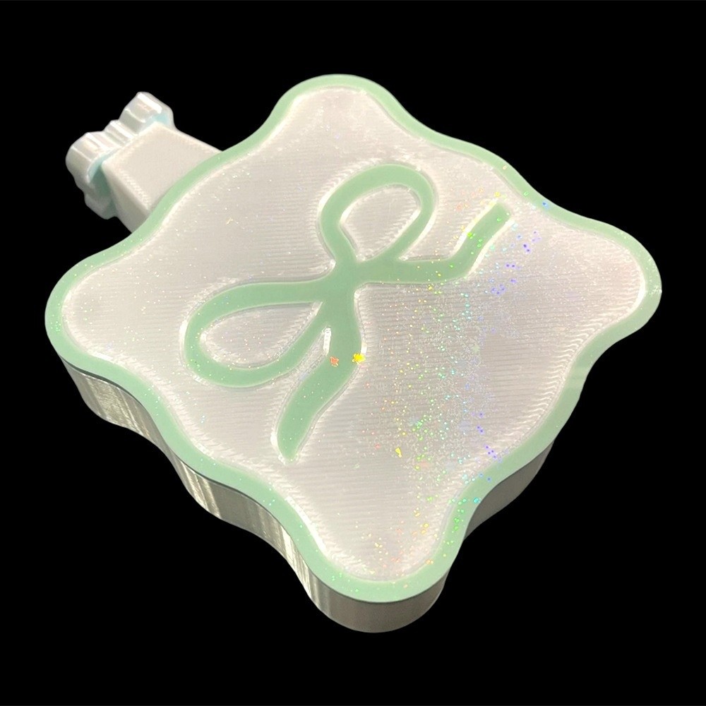 Resin Art Tray - DIY Craft Diamond Painting Bowknot Tray