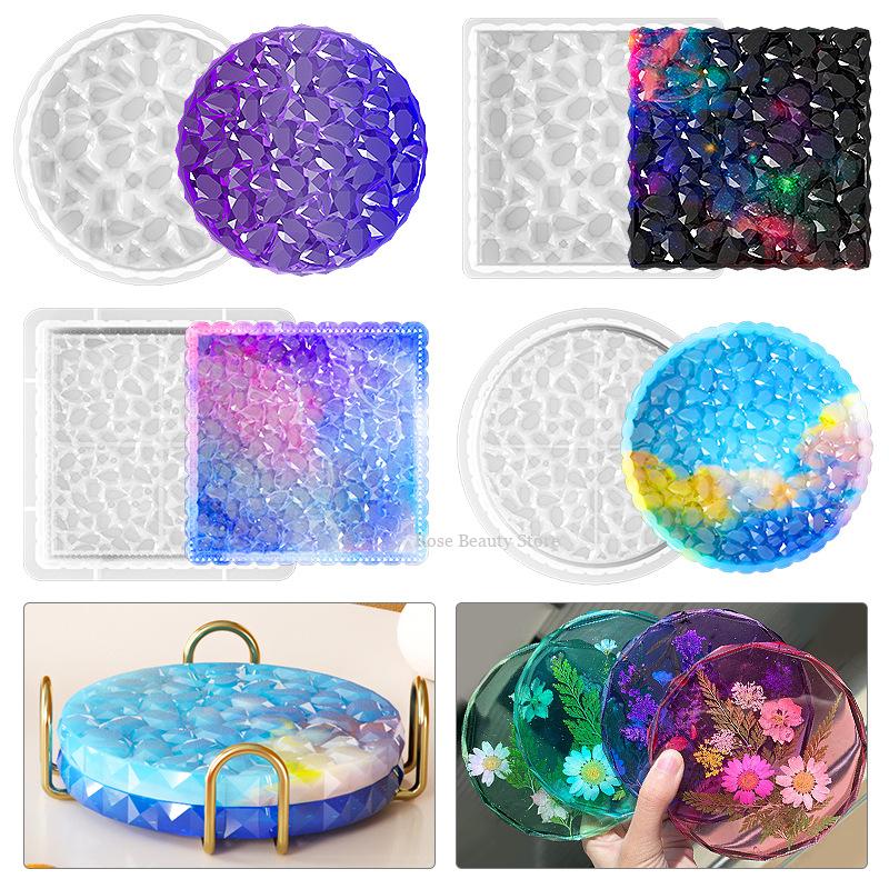 Resin Art Tray - Multi Shaped Tray Silicone Mold Diy