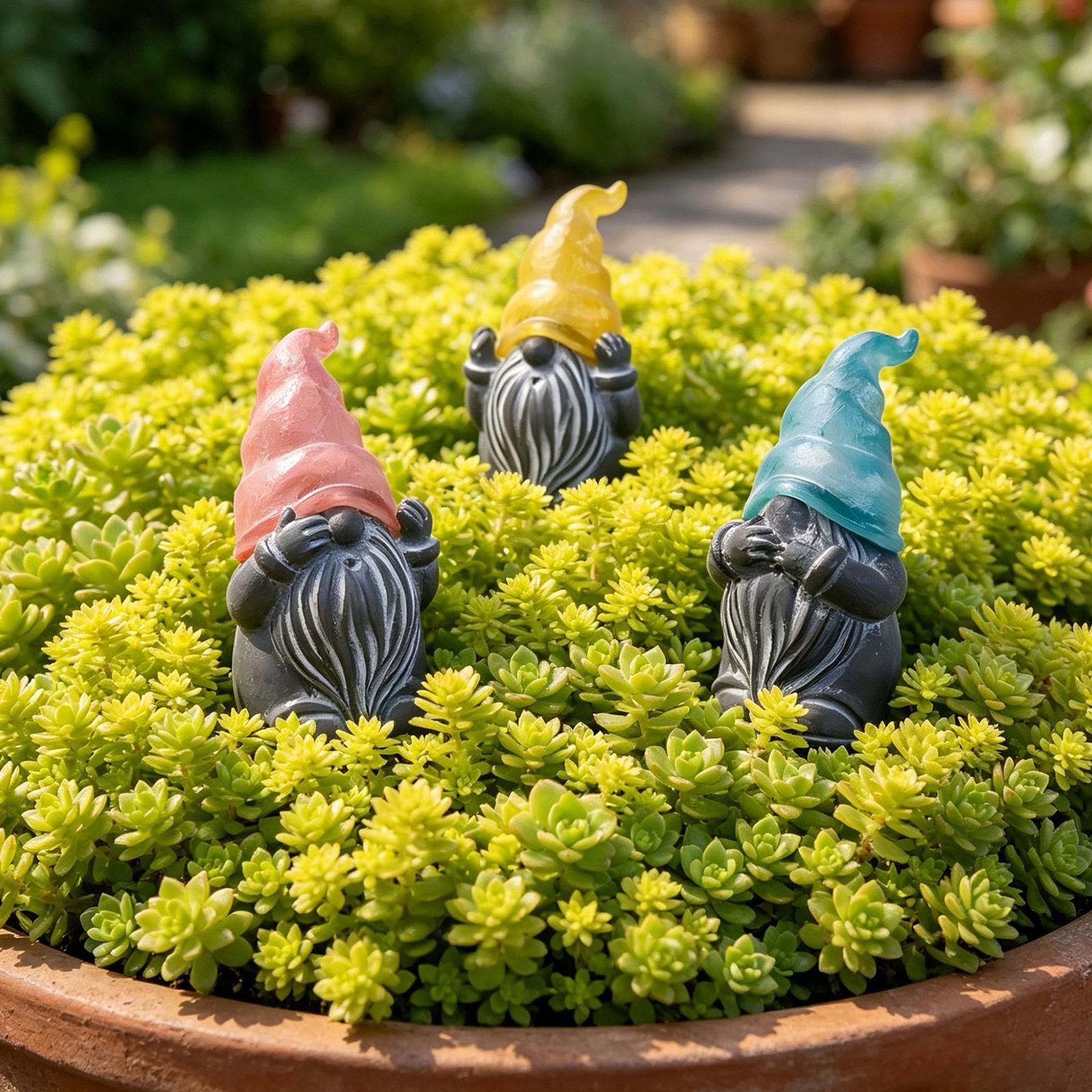 Decorative Yard Stakes 3-Piece - Resin Art Flowers review and price
