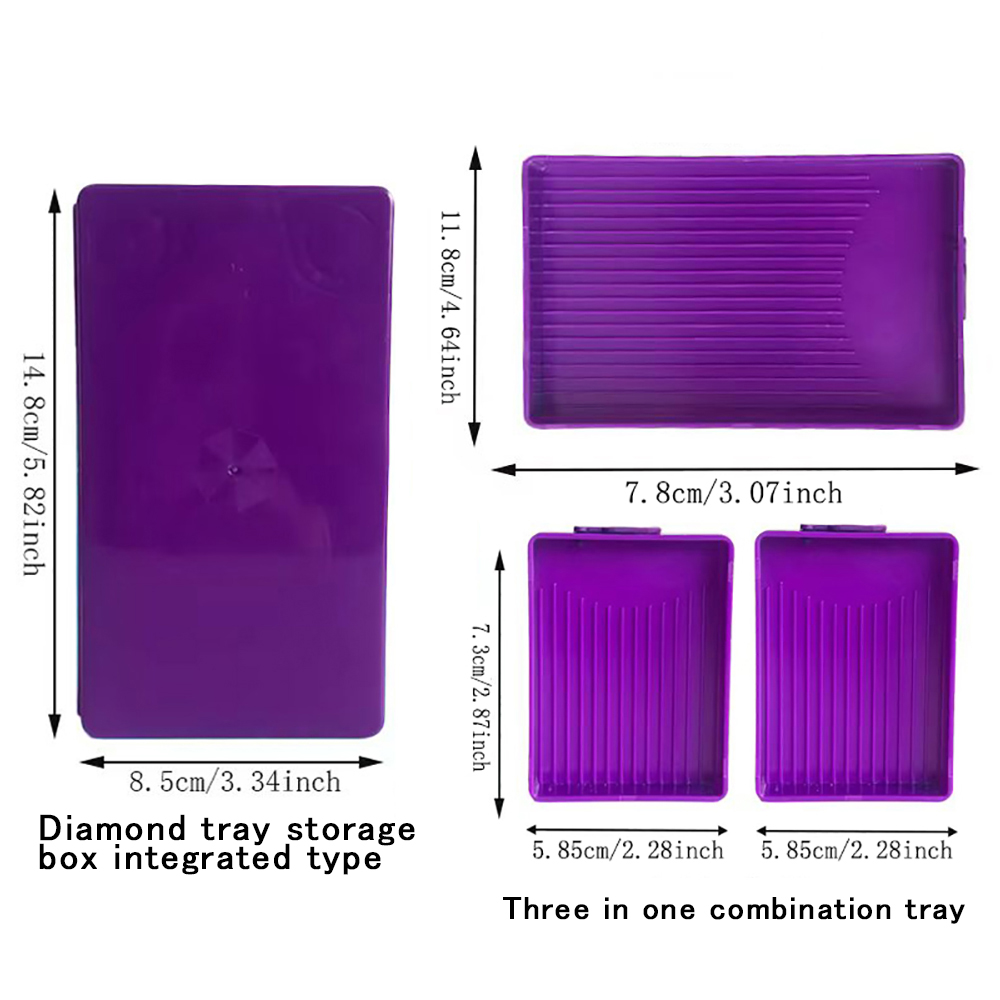 Diamond Painting Tray with Lid - Resin Art Tray review and price