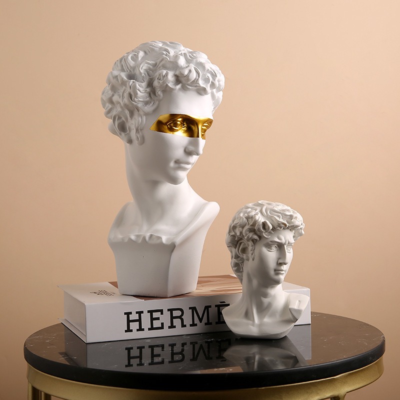 Nordic Greek Character Statue  - Resin Art Studio review and price