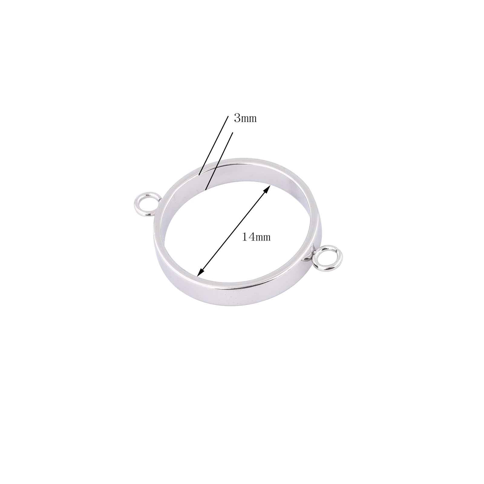 10pcs Stainless Steel 14mm Ope - Resin Art Store review and price
