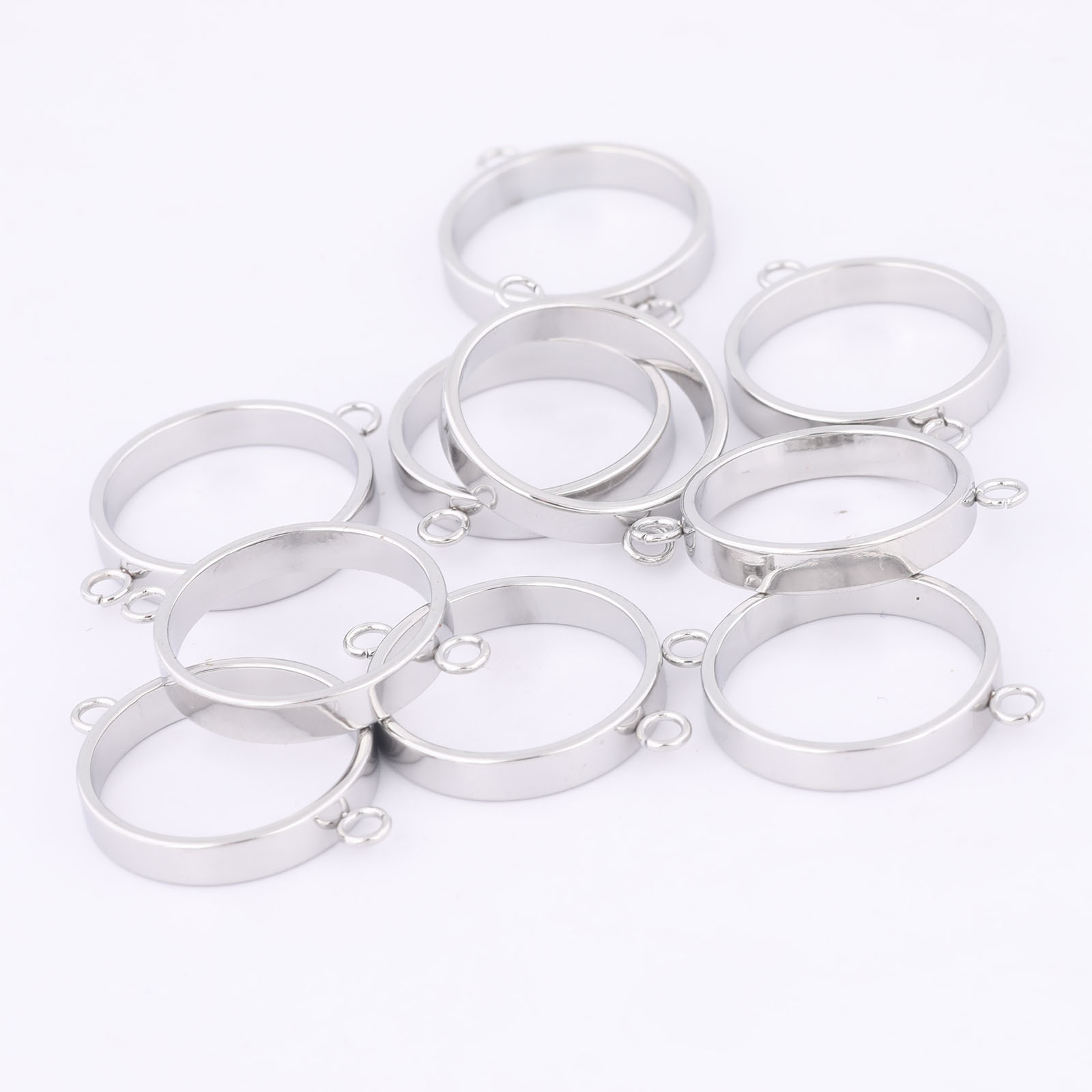 10pcs Stainless Steel 14mm Ope - Resin Art Store review and price