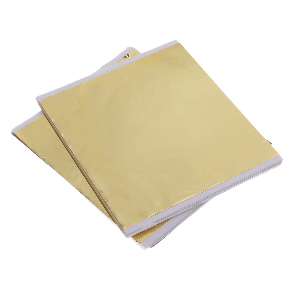 100x 14cm Gold Leaf Sheets Gil - Gold Leaf Foil review and price