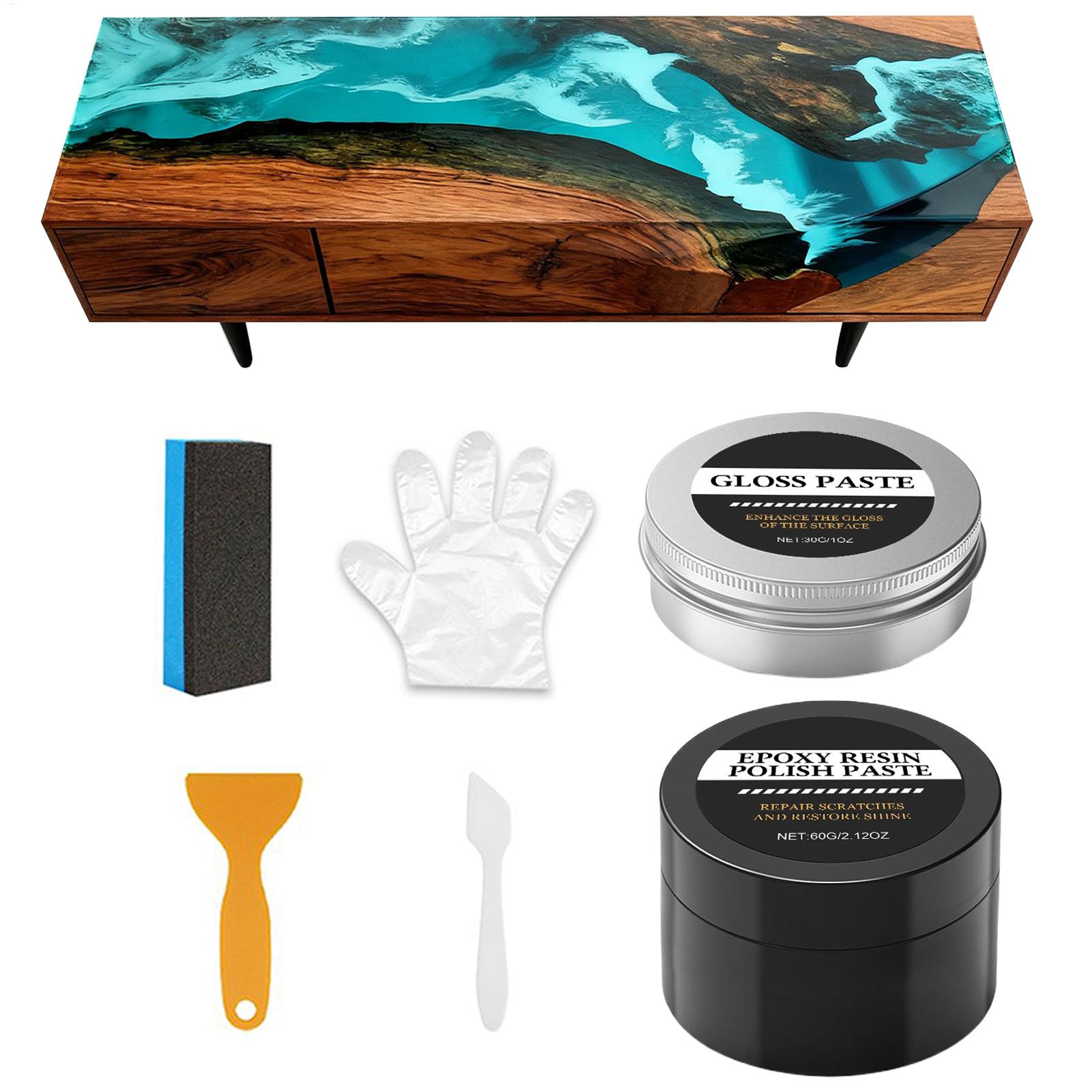 Epoxy resin high gloss polishi - Resin Art Kit review and price