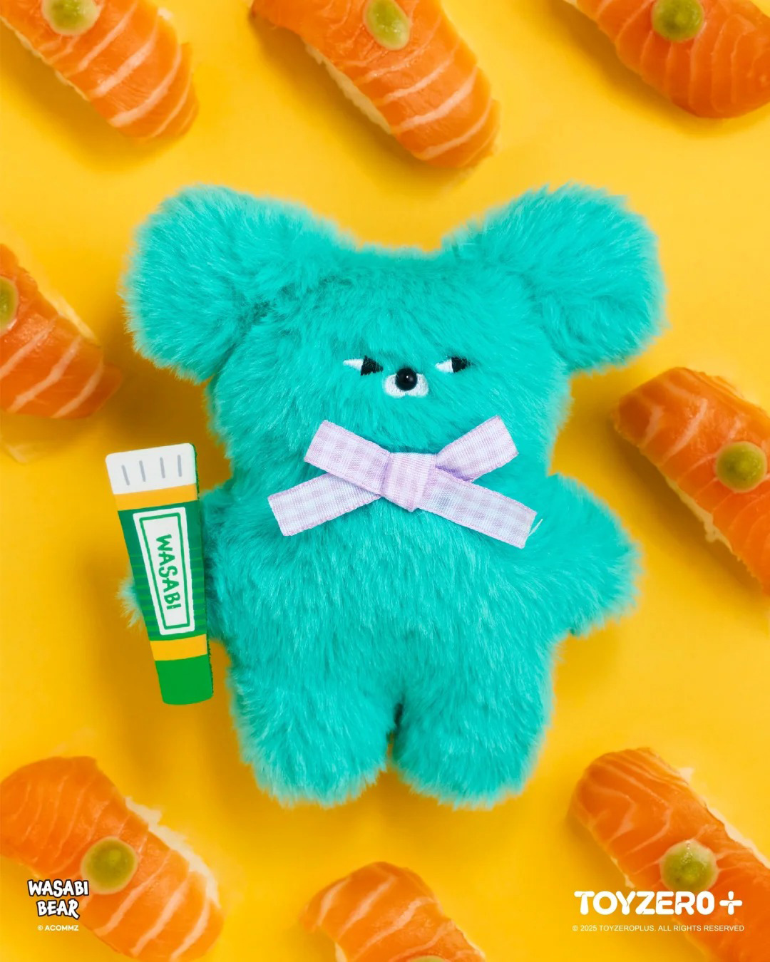 Wasabi Bear Flavor Fusion Mini - Resin Art Keychain review and price