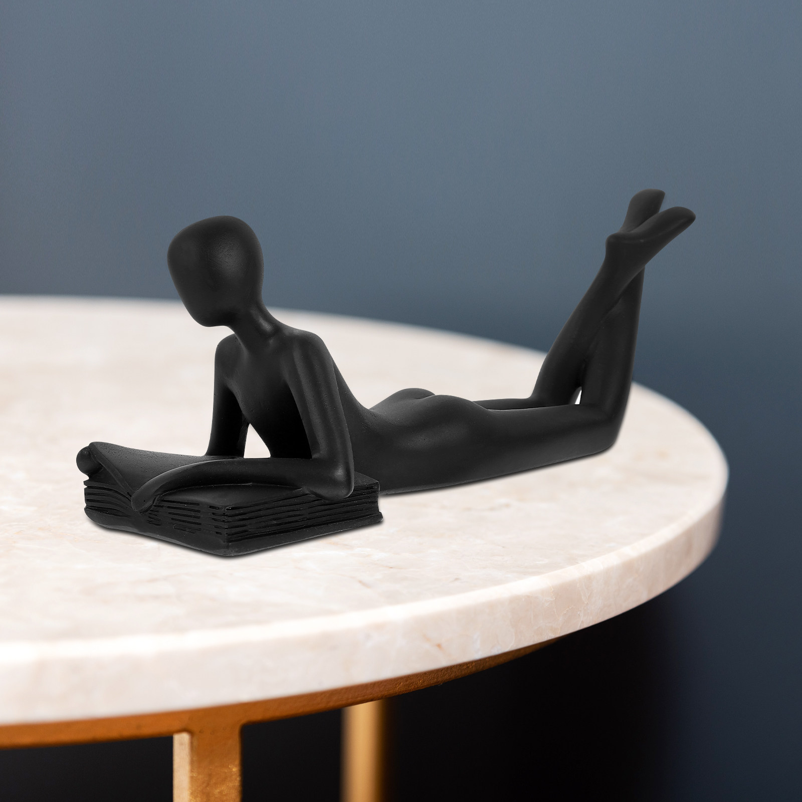 Thinker Resin Statue Abstract  - Resin Art Studio review and price
