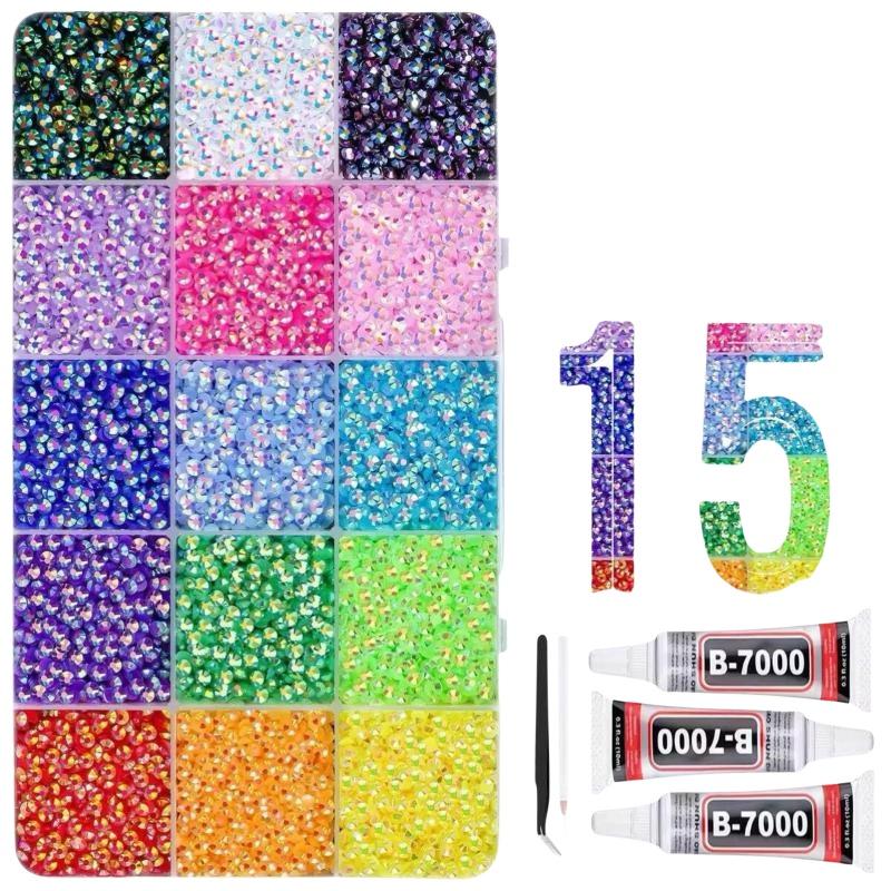 Jelly Rhinestone Resin Kit 15  - Resin Art Book review and price