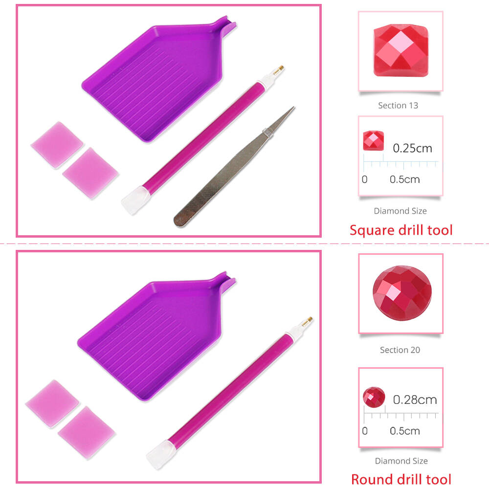 Momoart Full Square Round Diam - Resin Art Price review and price