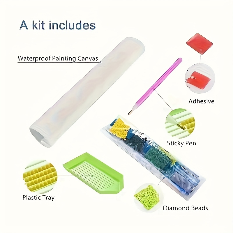 Diamond Painting Kit, Castle a - Resin Art Kits review and price