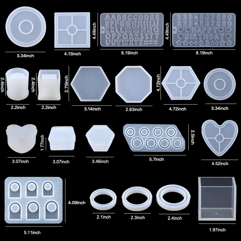 Silicone Resin Molds Kit Epoxy - Resin Art Earrings Kit review and price