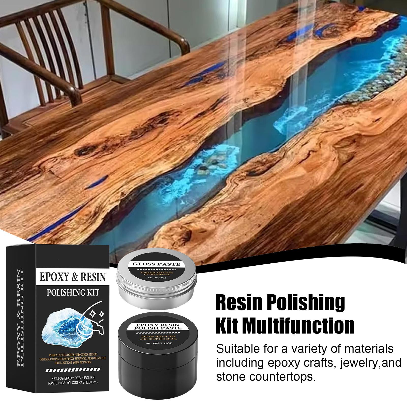 Epoxy Resin Polishing Kit - Cr - Resin Art Kit review and price