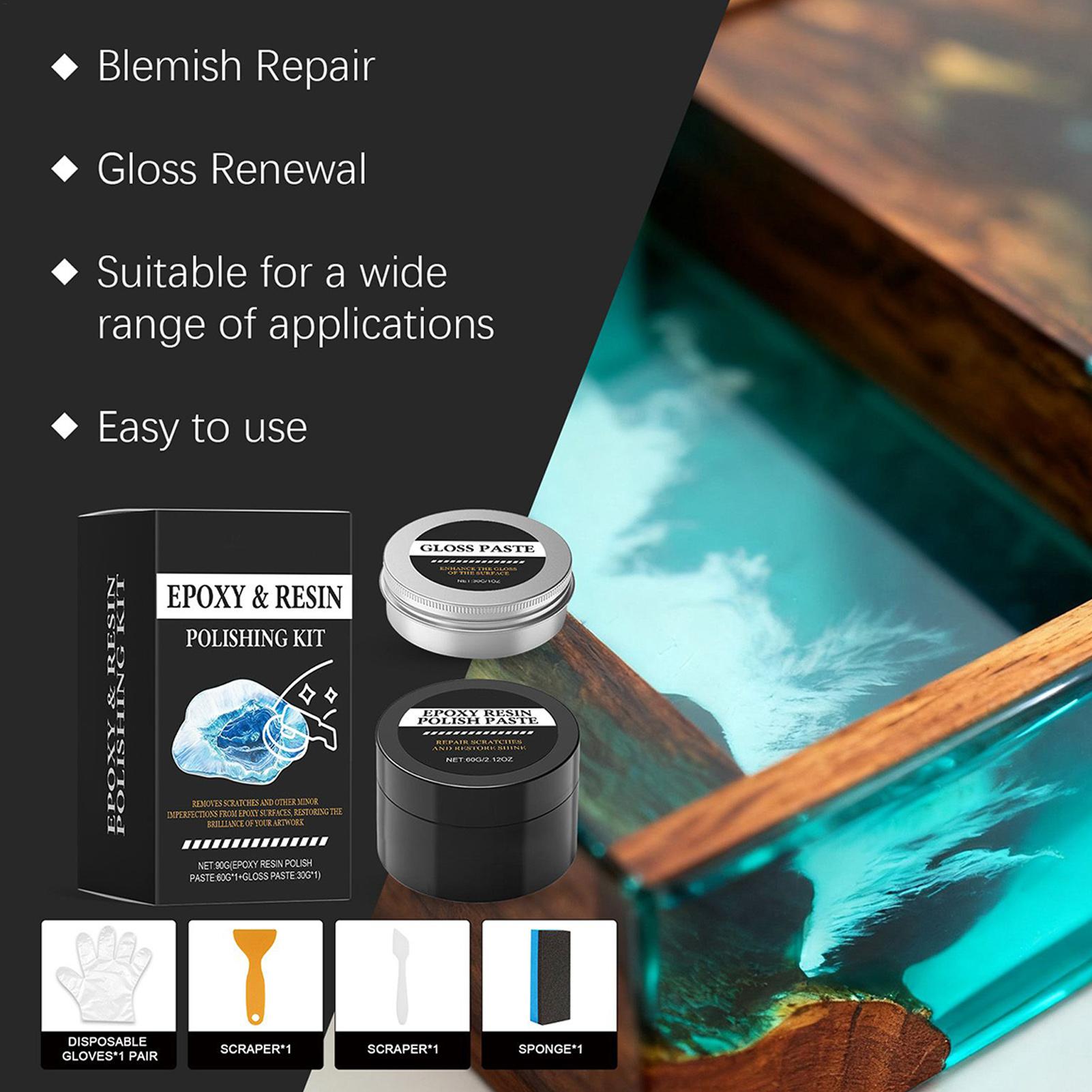 Epoxy Resin Polishing Kit - Cr - Resin Art Kit review and price