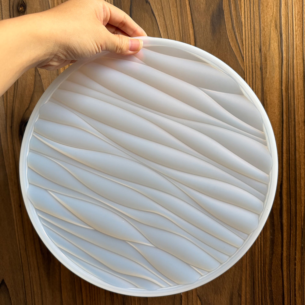 Large Round Tray Silicone Mold - Resin Art Tray review and price