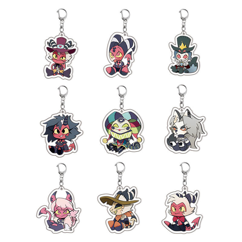 Hazbin Hotel New Acrylic Popul - Resin Art Keychain review and price
