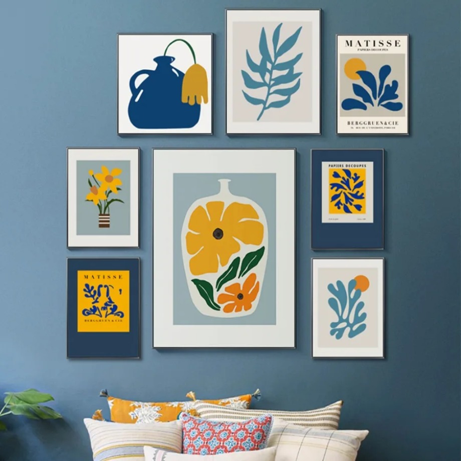 Henri Matisse Picasso Posters  - Resin Art Flowers review and price