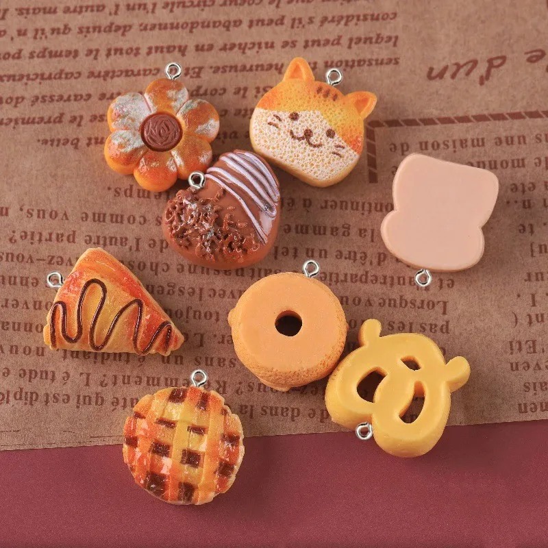 10 Pieces Cute Fake Food Resin - Resin Art Keychain review and price