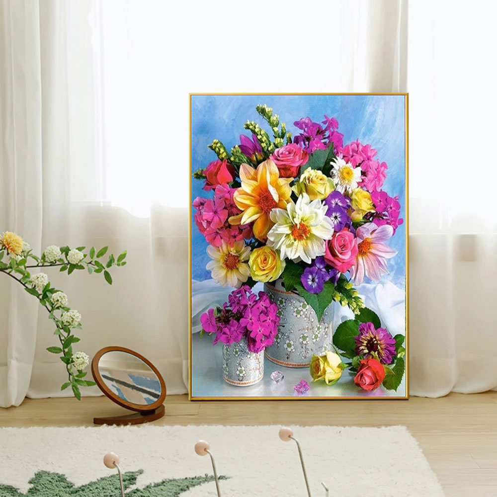 Full Diamond Mosaic Flower 5D  - Resin Art Flowers review and price