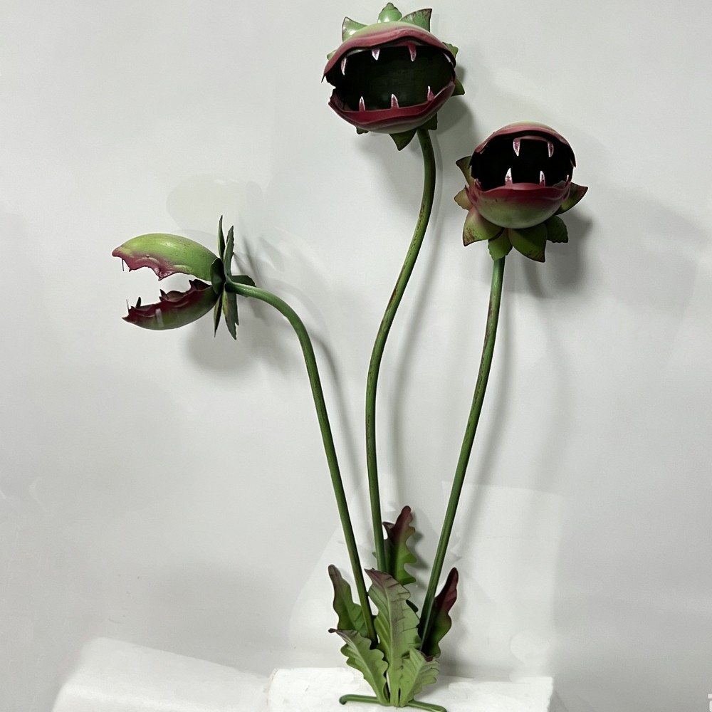 Carnivorous Flower Garden Stak - Resin Art Design review and price