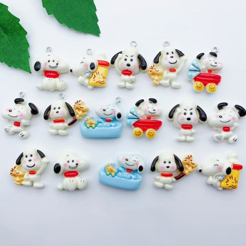 12pcs resin cartoon dog pendan - Resin Art Store review and price