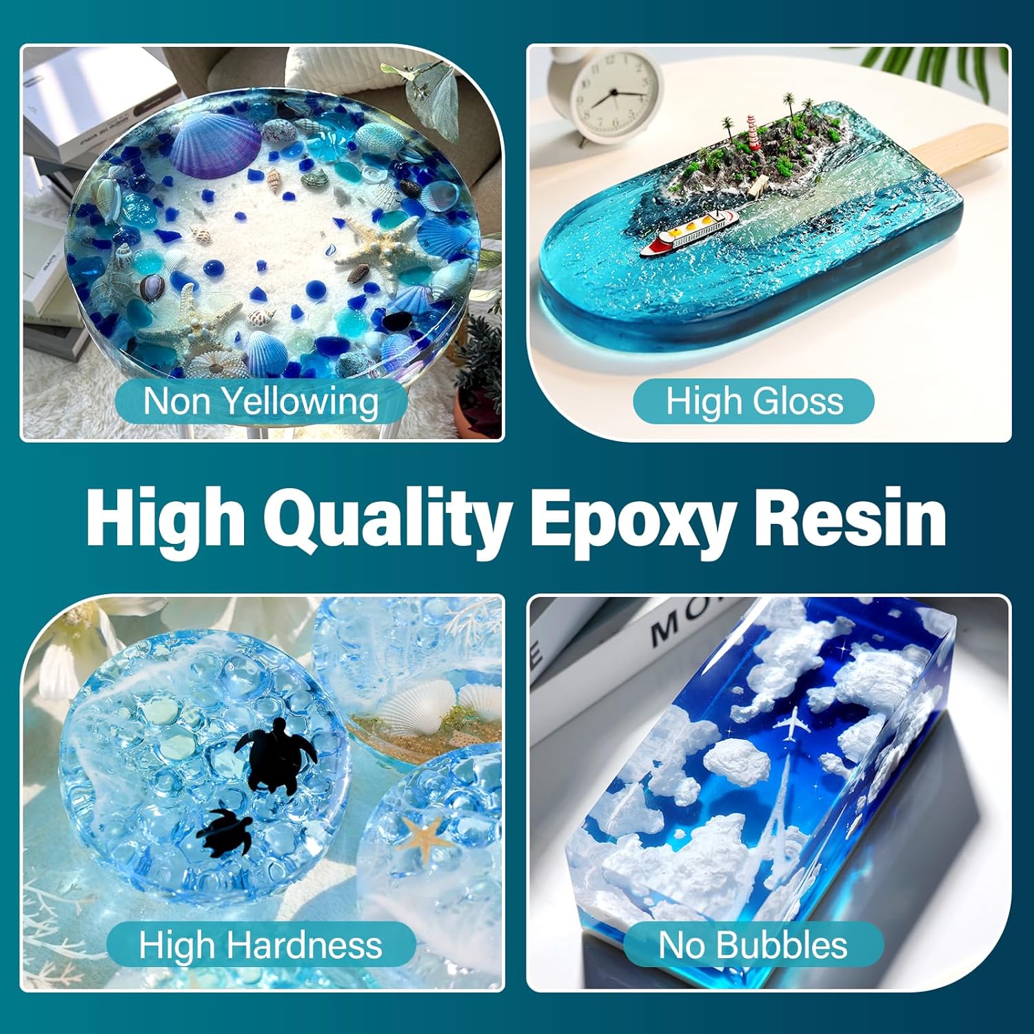 Deep Pour Epoxy Resin Clear Ep - Resin Art Pouring review and price