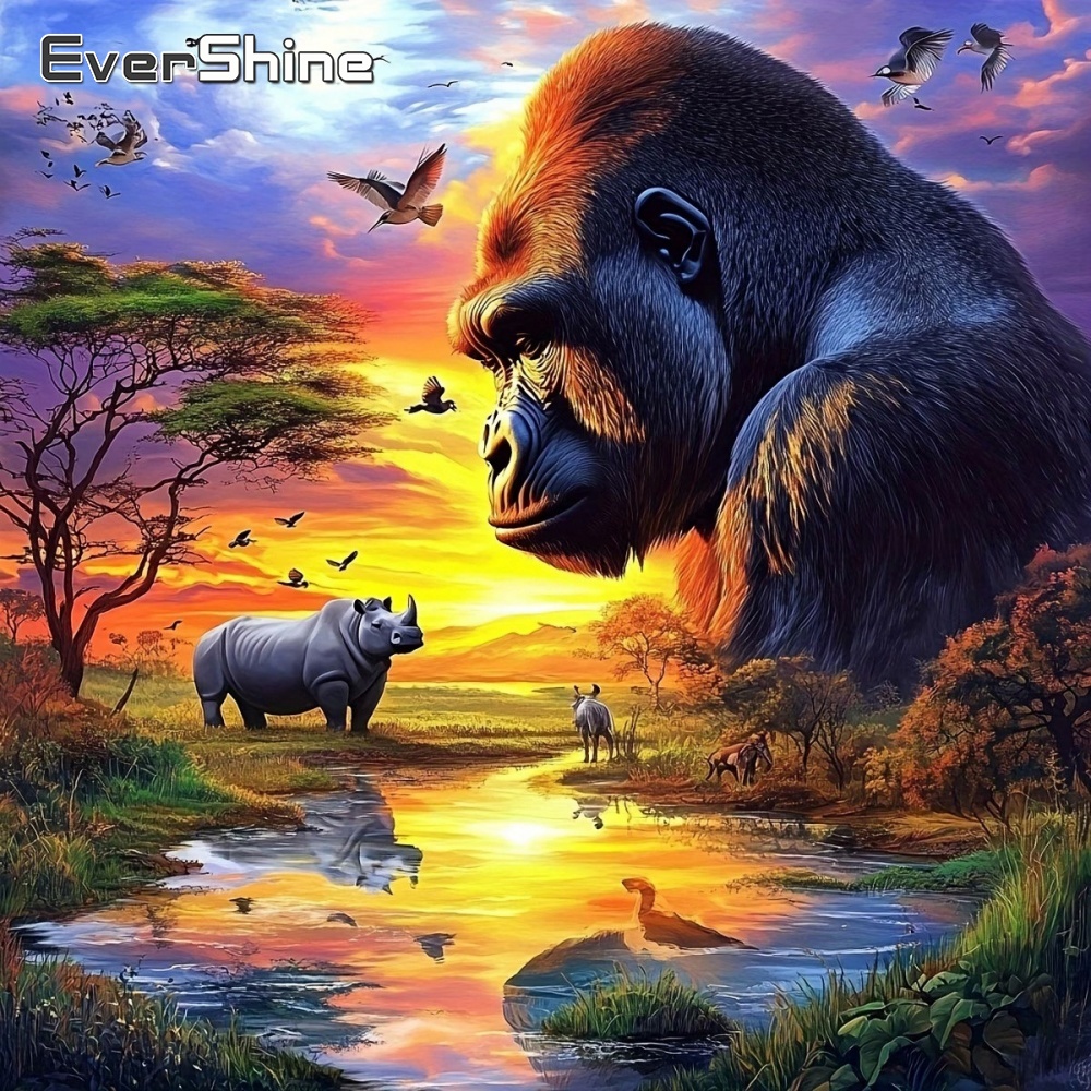 Evershine Diamond Mosaic Anima - Resin Art For Beginner review and price