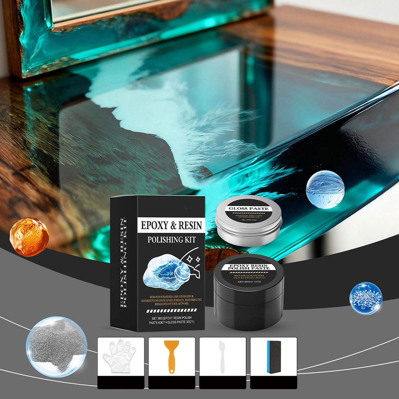 Epoxy Resin Polishing Kit - Cr - Resin Art Kit review and price