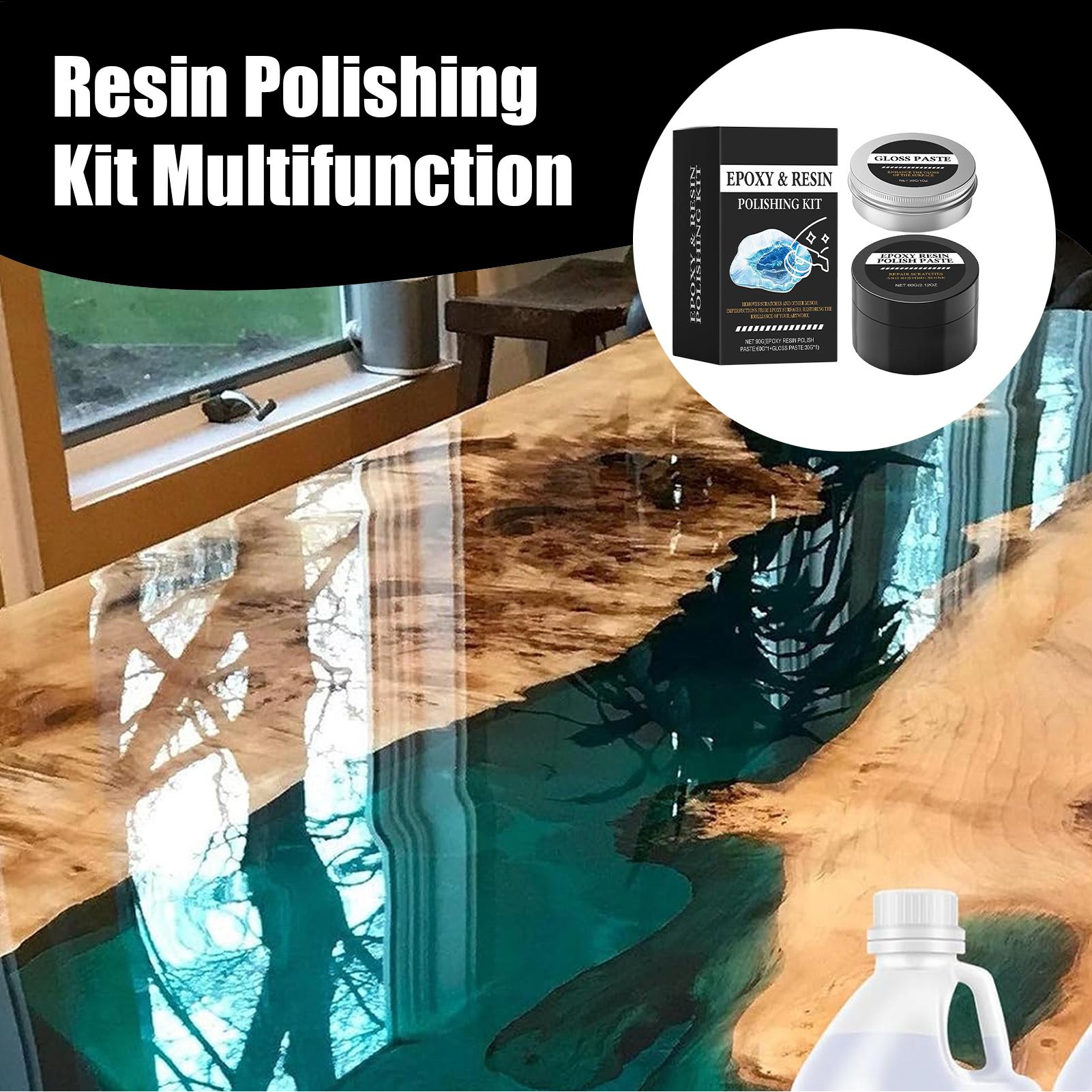 Epoxy Resin Polishing Kit - Cr - Resin Art Kit review and price