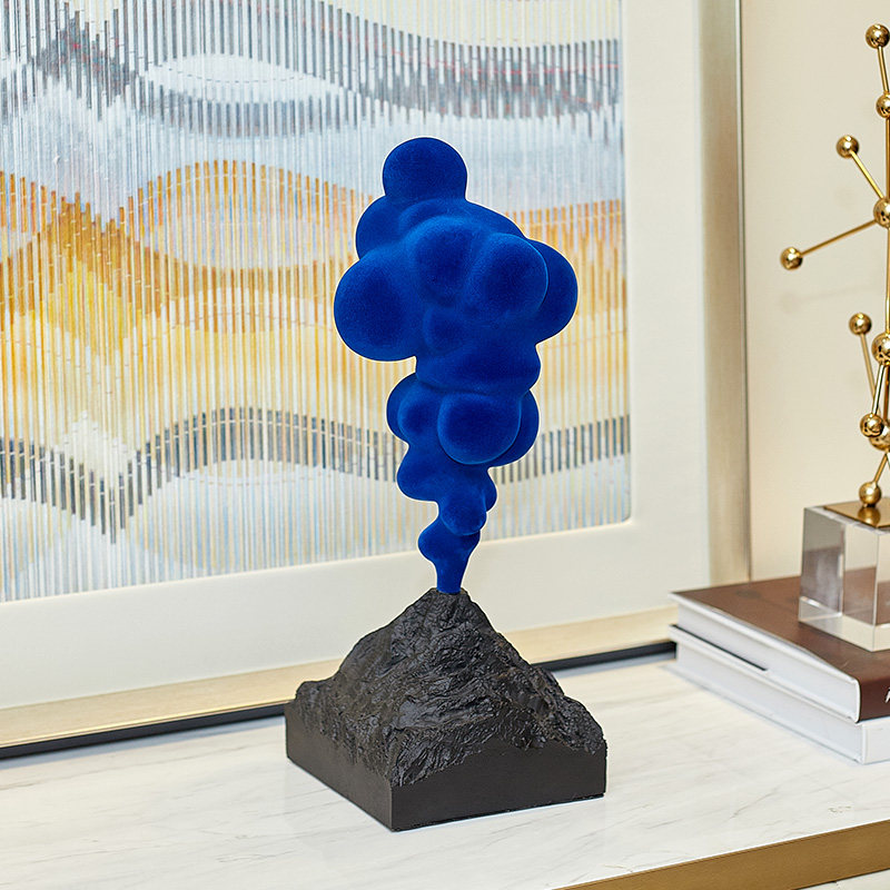 Klein Blue Abstract Volcanic C - Resin Art Studio review and price