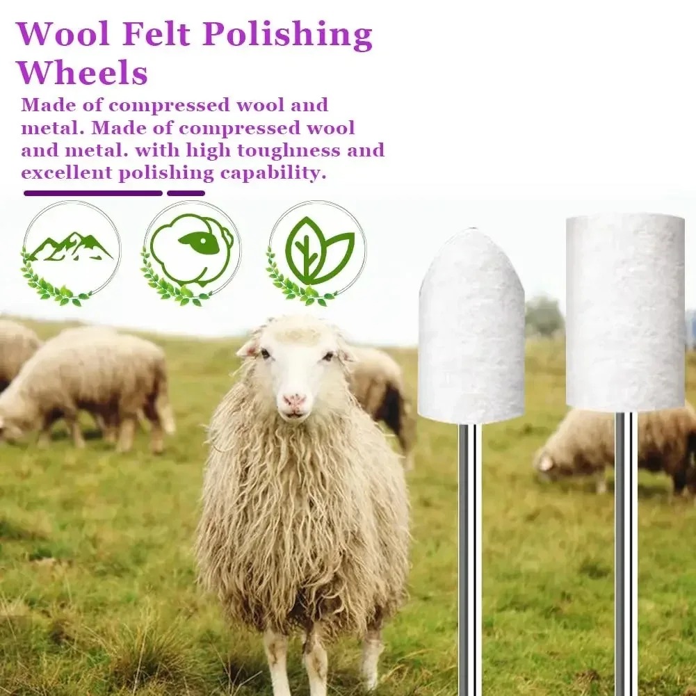 80PCS Wool Felt Buffing Wheel  - Resin Art Store review and price