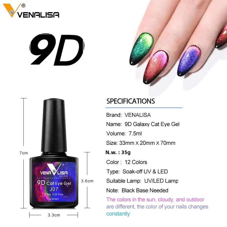 Venalisa 9D Cat Eyes Magnetic  - Resin Art Kits review and price