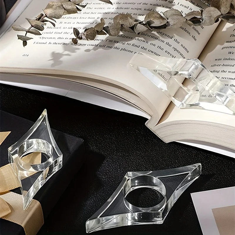 1PC Creative Resin Thumb Book  - Resin Art Book review and price